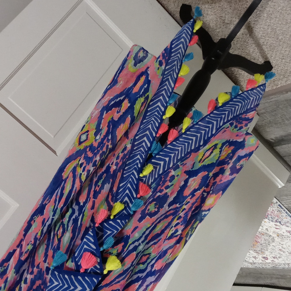 🦄VERY HTF Lilly Pulitzer🦄 - Gypsy Jungle Beach Cover-Up Dress - Picture 10 of 16